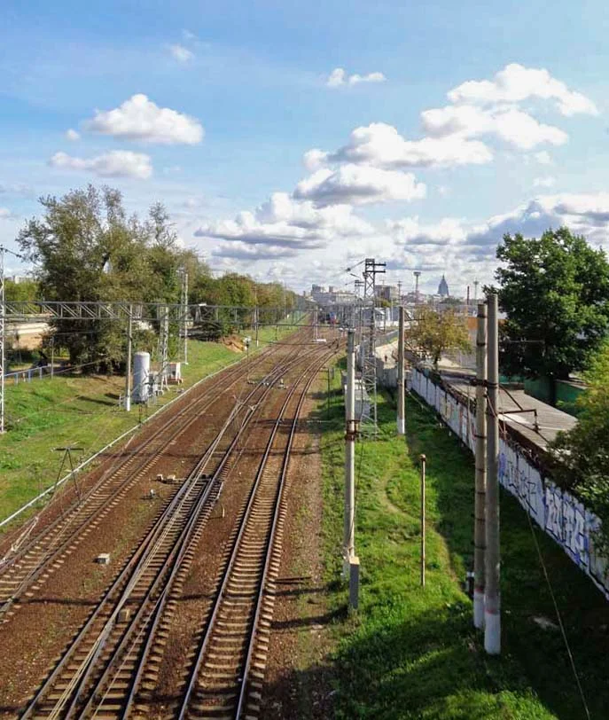 Вил с Ваганьковского моста. Фото Надежды Васильевой.