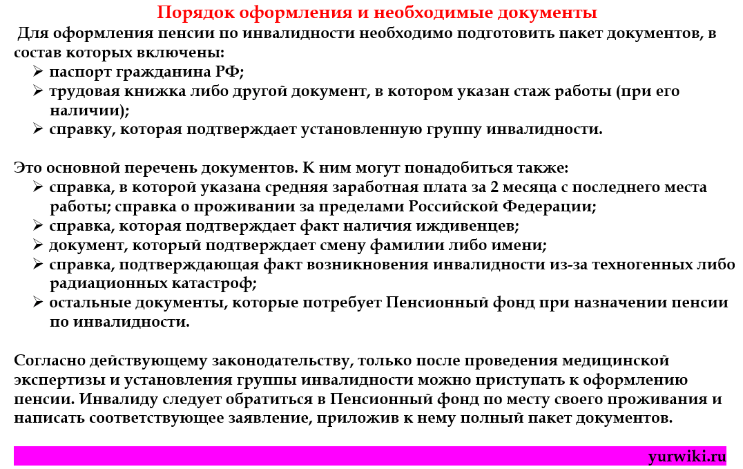 Инвалидность 2 группы оформление