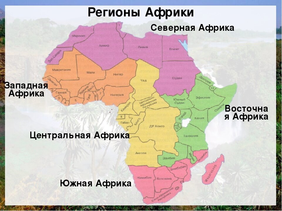 Географическое расположение северной африки Сколько африканских стран вы знаете? Vasco da Gama Дзен