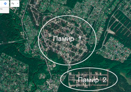 Памир снт схема - 81 фото
