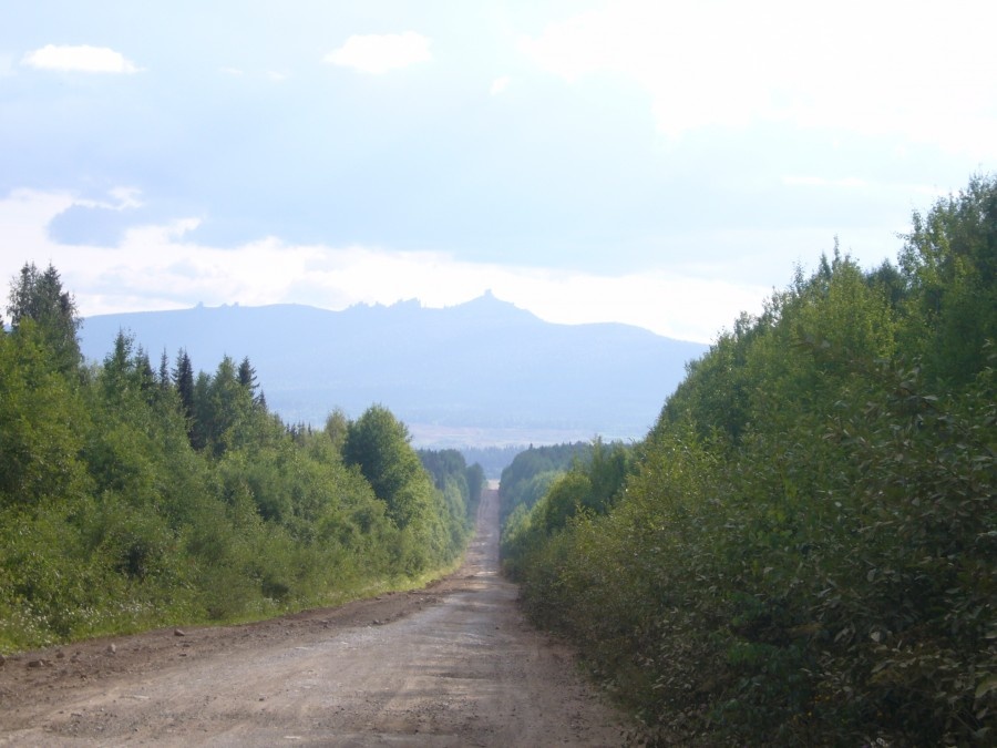дорога с Баяновки