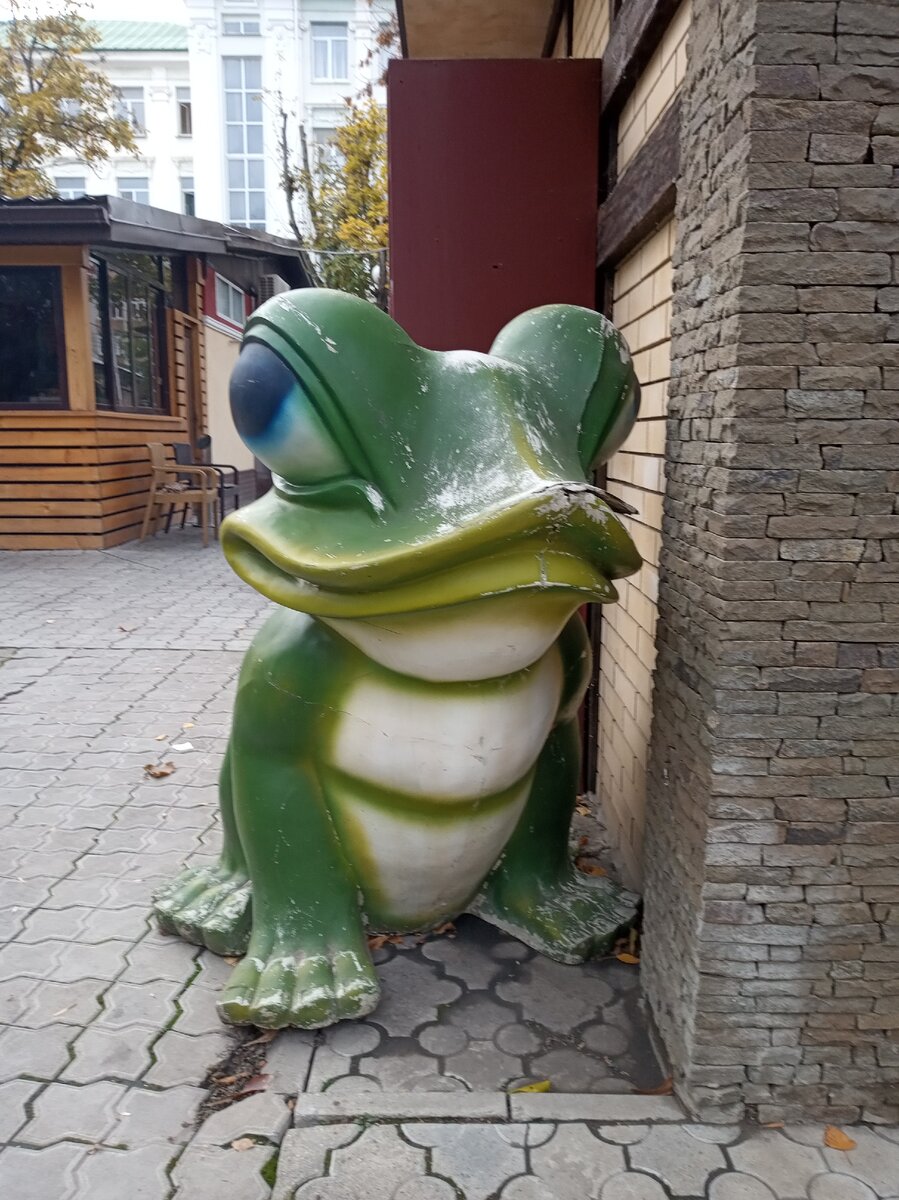 Жаба меня никогда не душит. Фото автора