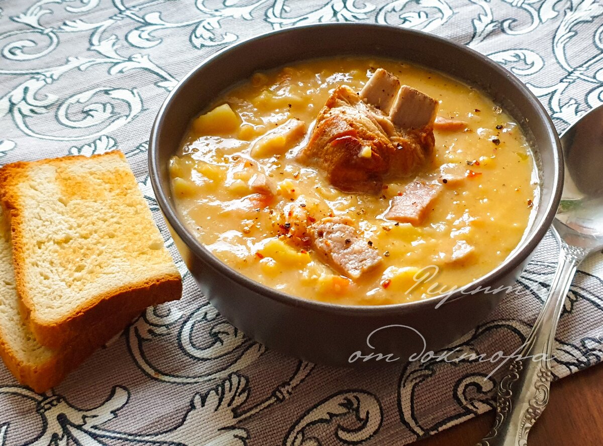 Гороховый суп как в детском саду — рецепт с фото пошагово. Как сварить гороховый суп как в садике?