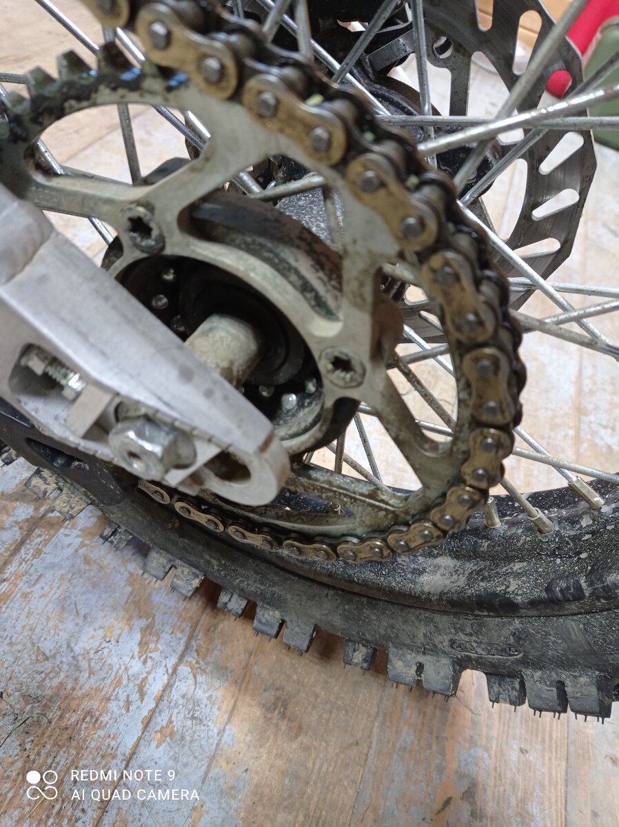 Крепление задней звезды.