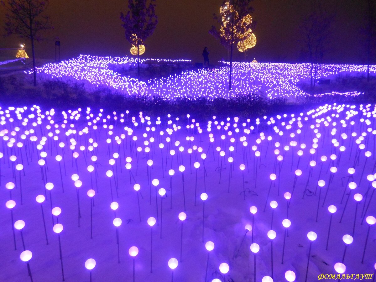 Новогоднее настроение в парке Зарядье, фото автора