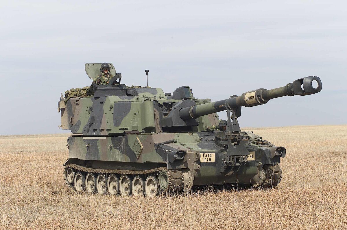 M109 Paladin. Источник фото: http://bemil.chosun.com/nbrd/bbs/view.html?b_bbs_id=10044&pn=10&num=43132