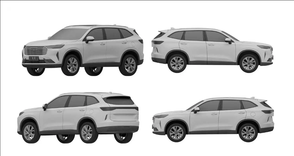 Эскизы Haval H6