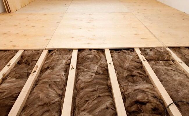 Утеплитель пола