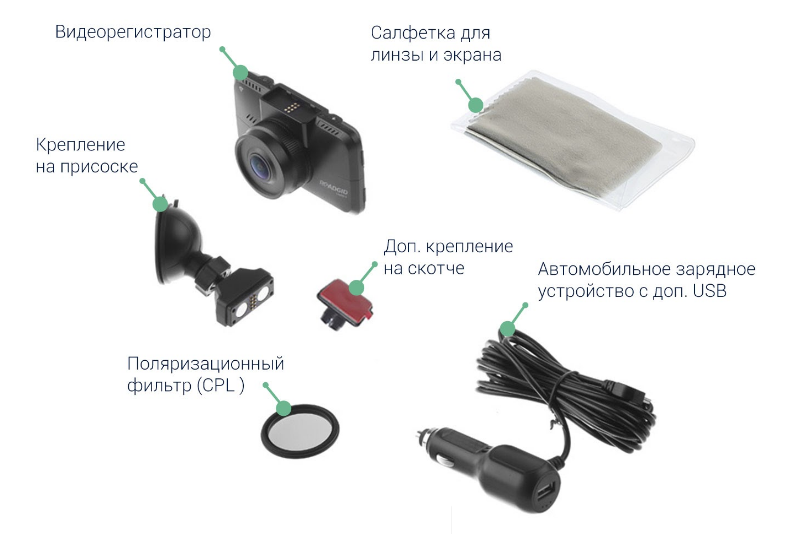 Roadgid CityGo 3 с CPL-фильтром в комплекте