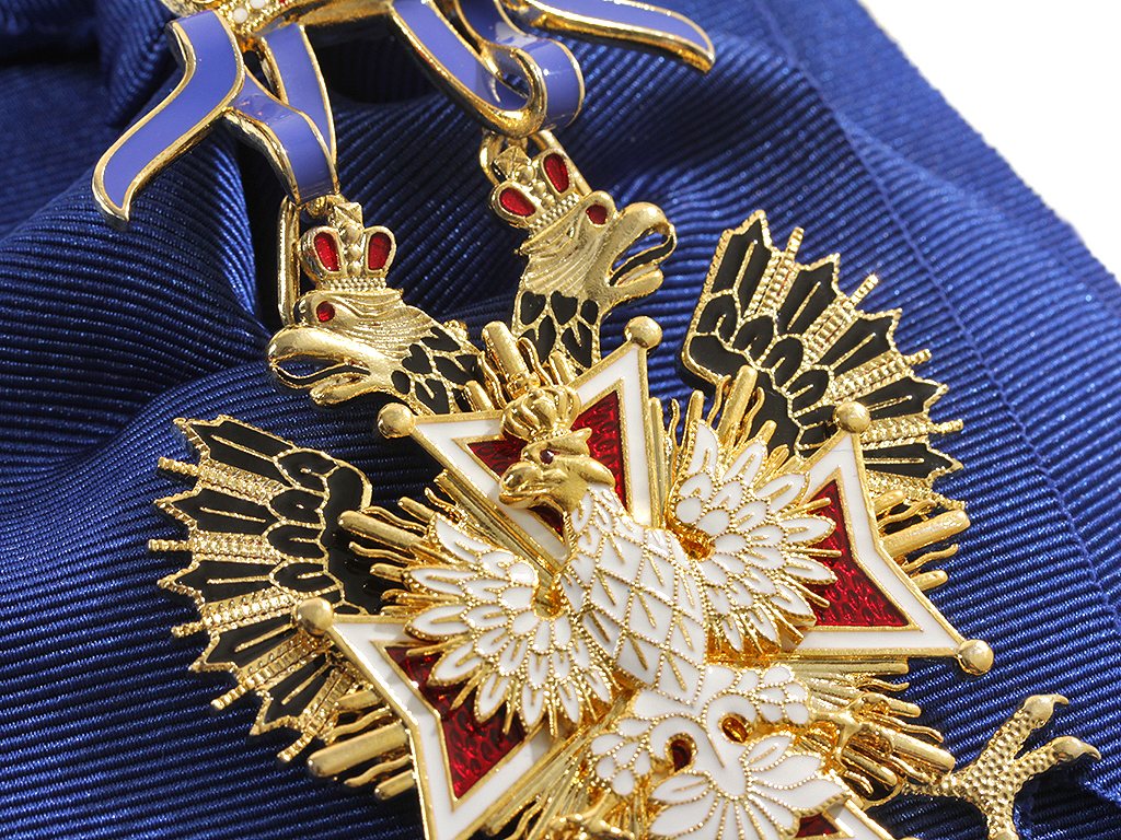 Российские императорские ордена. Орден белого орла (1705). Орден белого орла Российская Империя. Орден белого орла 1831. Орден белого орла 1815.