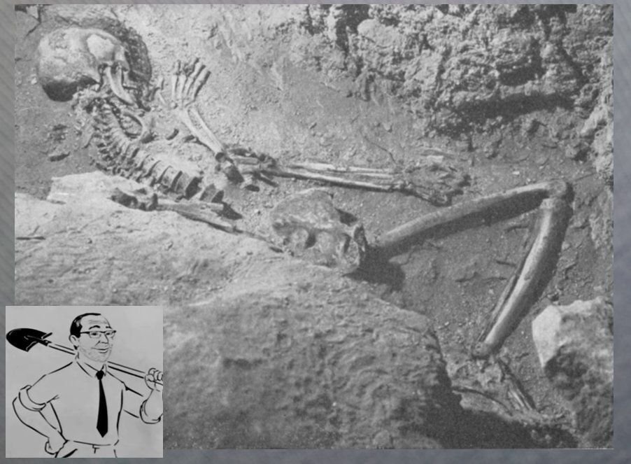 Один из скелетов, найденных археологами в 1961 году. Источник фото fotkaew.ru