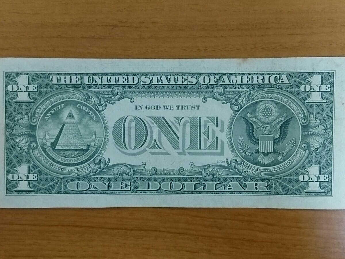 как выглядит один доллар сша