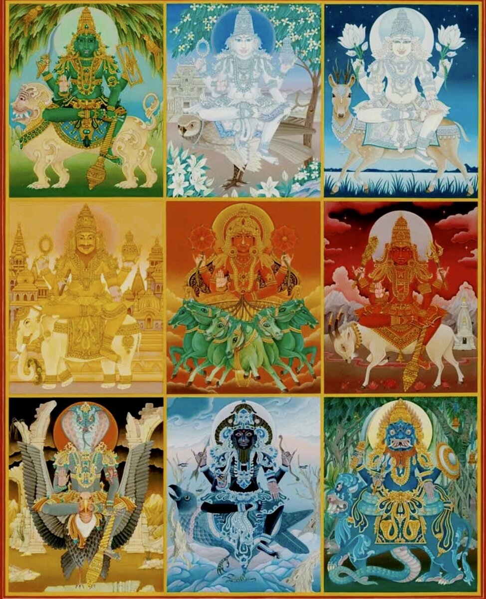 Индийские Полубоги - управители планет