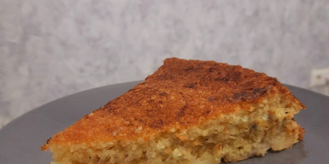 Пирог из американской газеты с яблоками