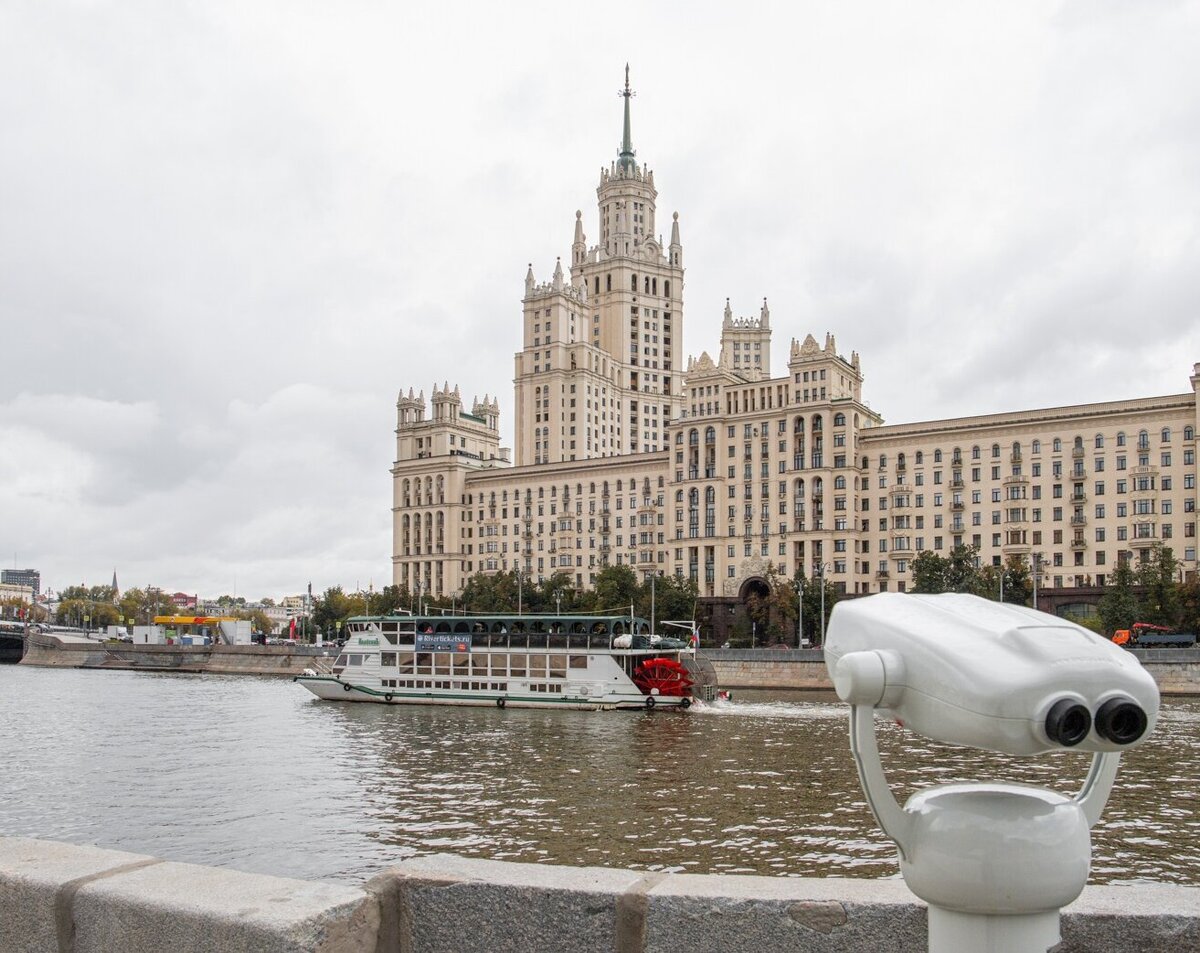 набережные москвы список