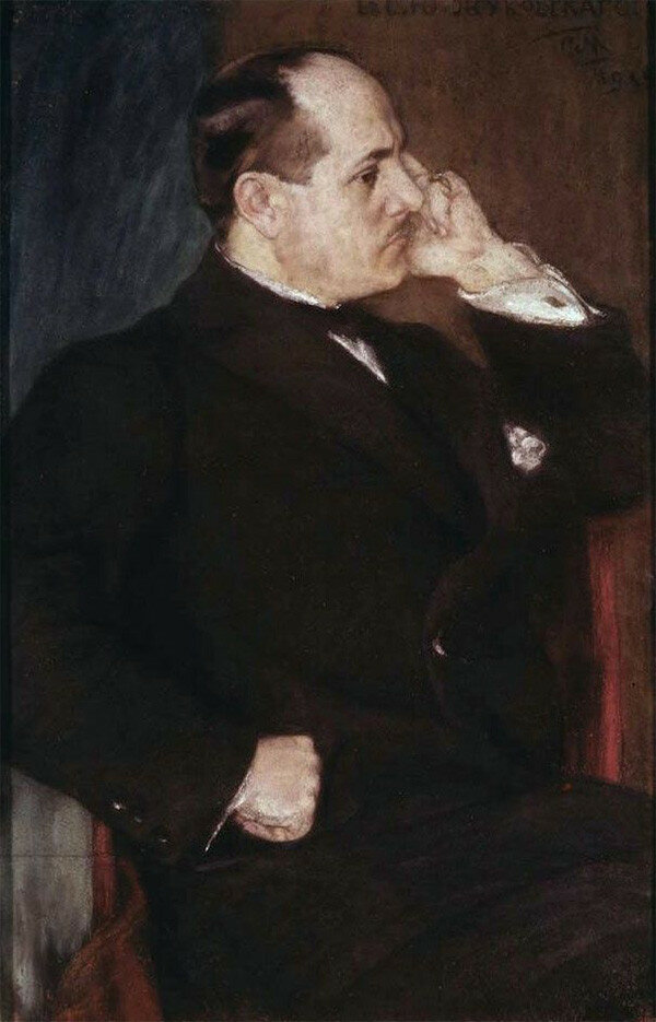 Сергей Малютин. «Портрет Станислава Жуковского». 1915 год.