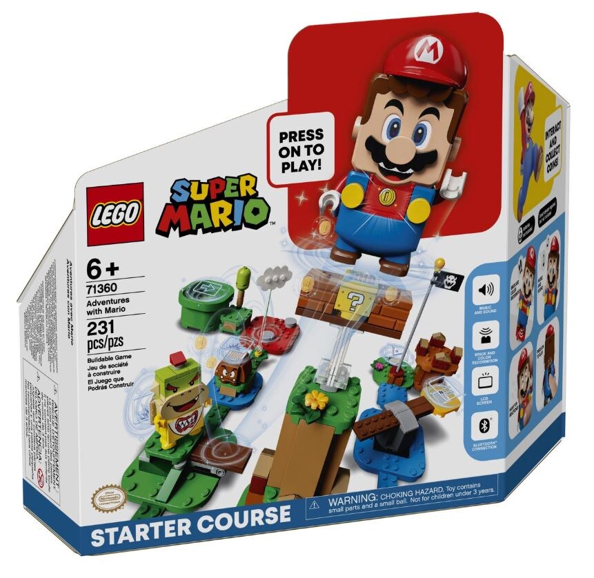 конструктор LEGO Super Mario 71360 Приключения вместе с Марио. Стартовый набор.