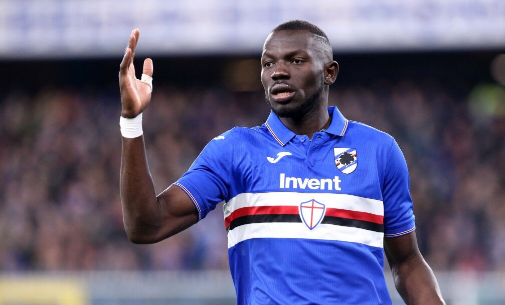 Омар Колли, в настоящее время является основным в составе Сампдории