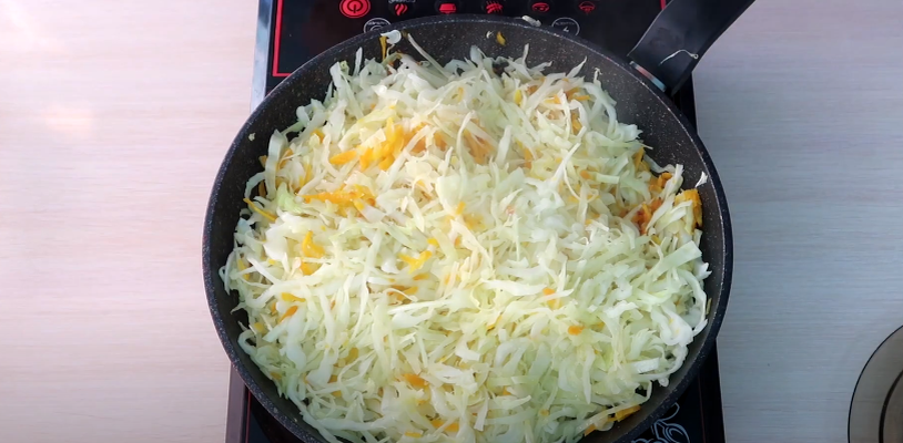 Перкладываем капусту