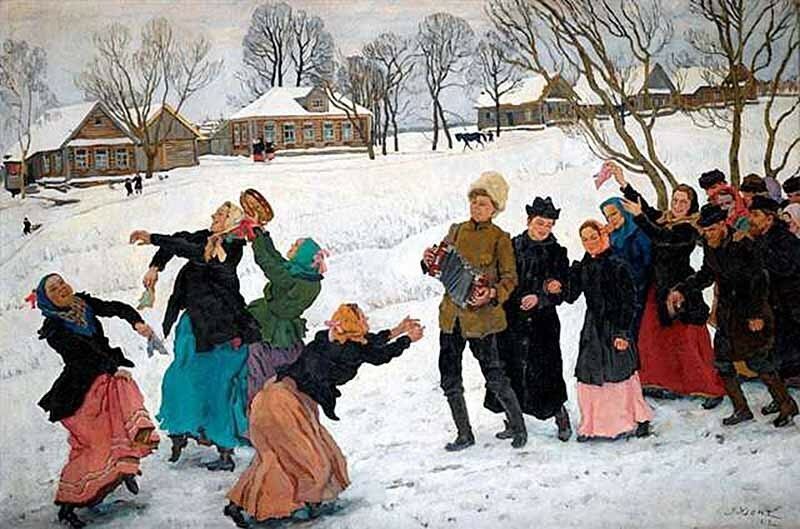 «Пляска свах. Лигачево» (1912)