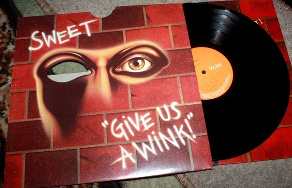 Sweet give us a wink 1976. Sweet - give us a wink. Sweet give us a wink 1976 CD. Sweet give us a wink 1976 LP.