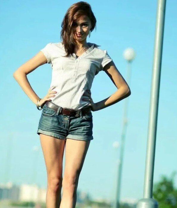 Я выглядела так...