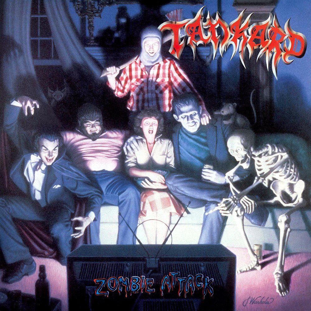 Обложка альбома "Zombie Attack" (TANKARD)