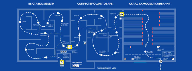 Икеа казань карта