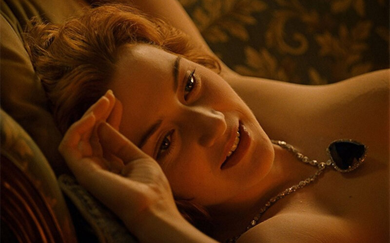 Кадр из фильма "Титаник"