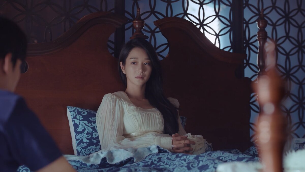 кадр из седьмой серии дорамы "Псих, но все в порядке"