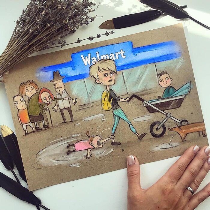 Магазин - еще то испытание