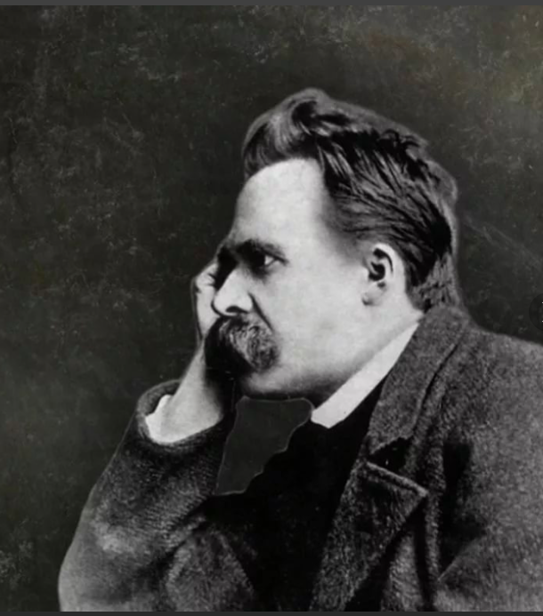 Nietzsche. Ницше портрет.