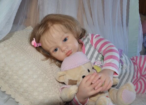 Куклу Reborn невозможно отличить от ребёнка