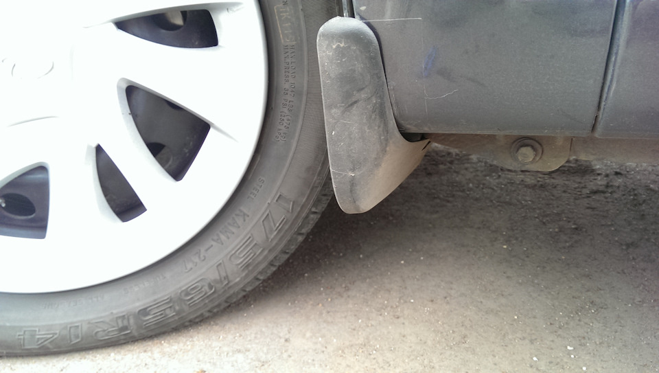 Малюсенькие брызговики.