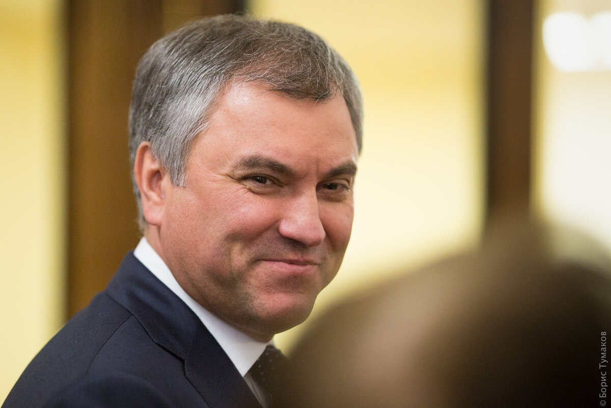 Председатель Государственной Думы Вячеслав Володин