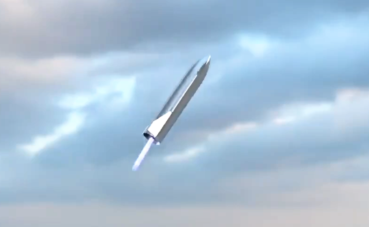 Кадр из анимации Erc X, подготовка к скайдайвингу