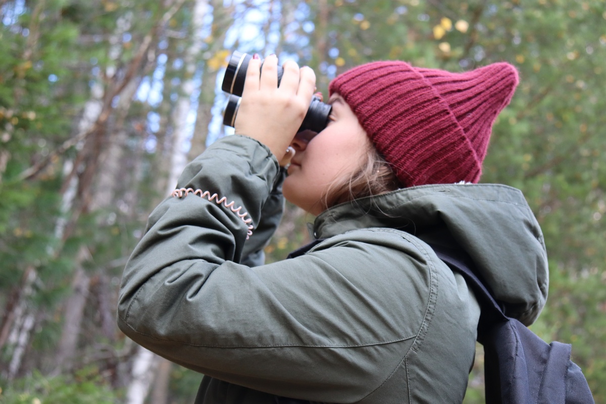 Много фото с нашего похода для подсчета птиц - листайте