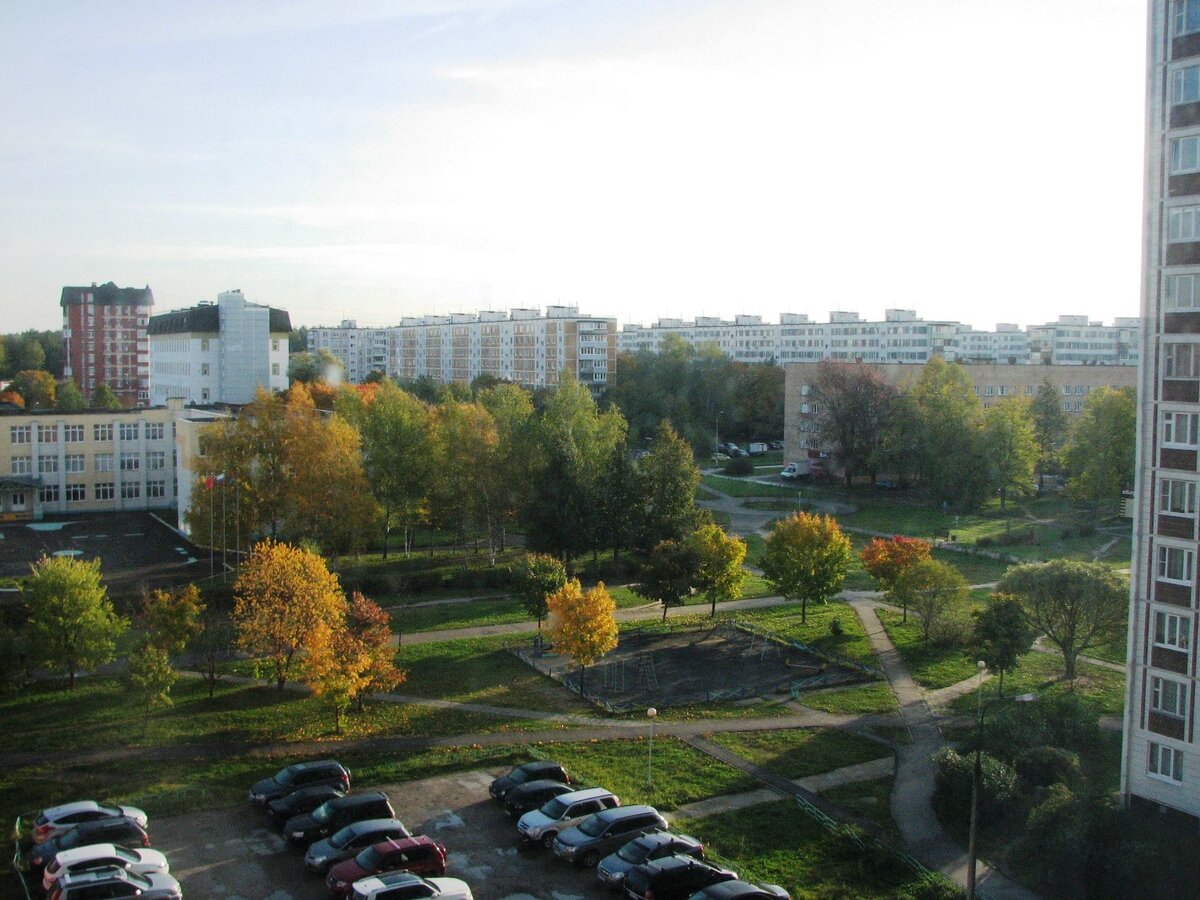 Золотая осень в Подмосковье