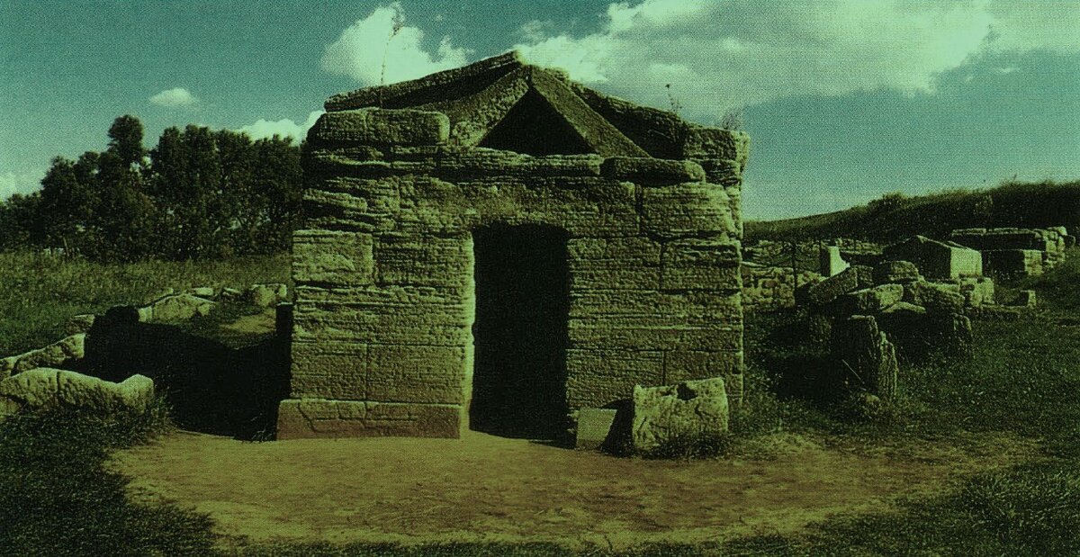 Гробница бронзовой статуэтки VI или VlI вв. до н.  э.