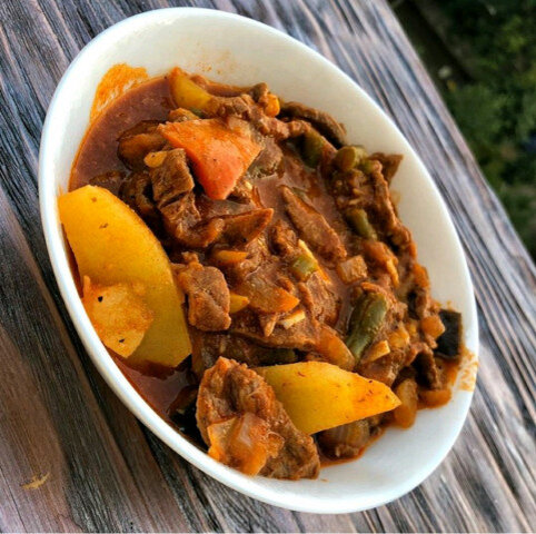 Рагу с говядиной