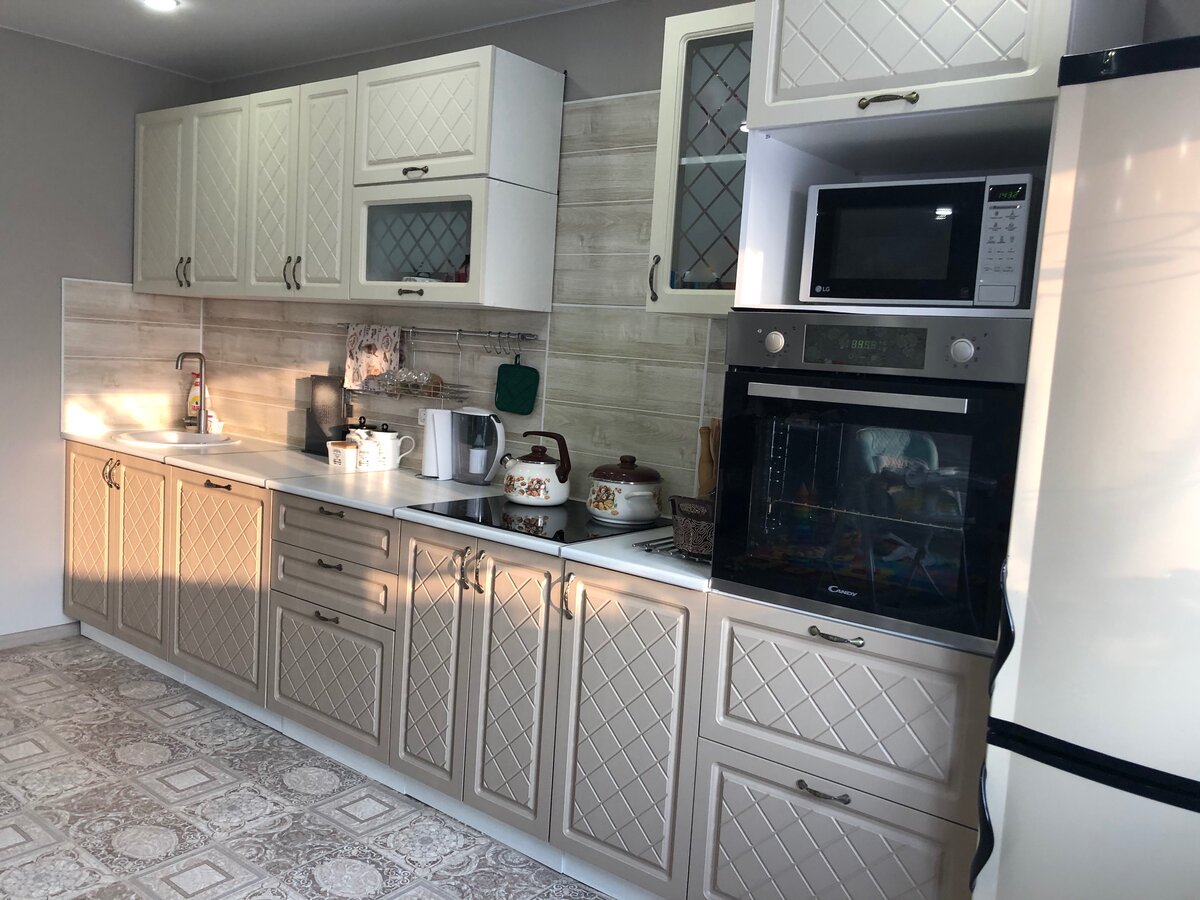 Наша кухня сейчас, спустя 2 года после установки. 