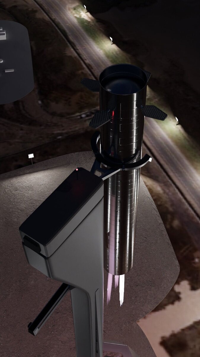 варианты "ловли" РН Super Heavy 3