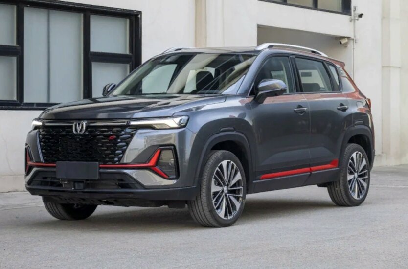 Changan CS35 Plus 2021, передняя часть