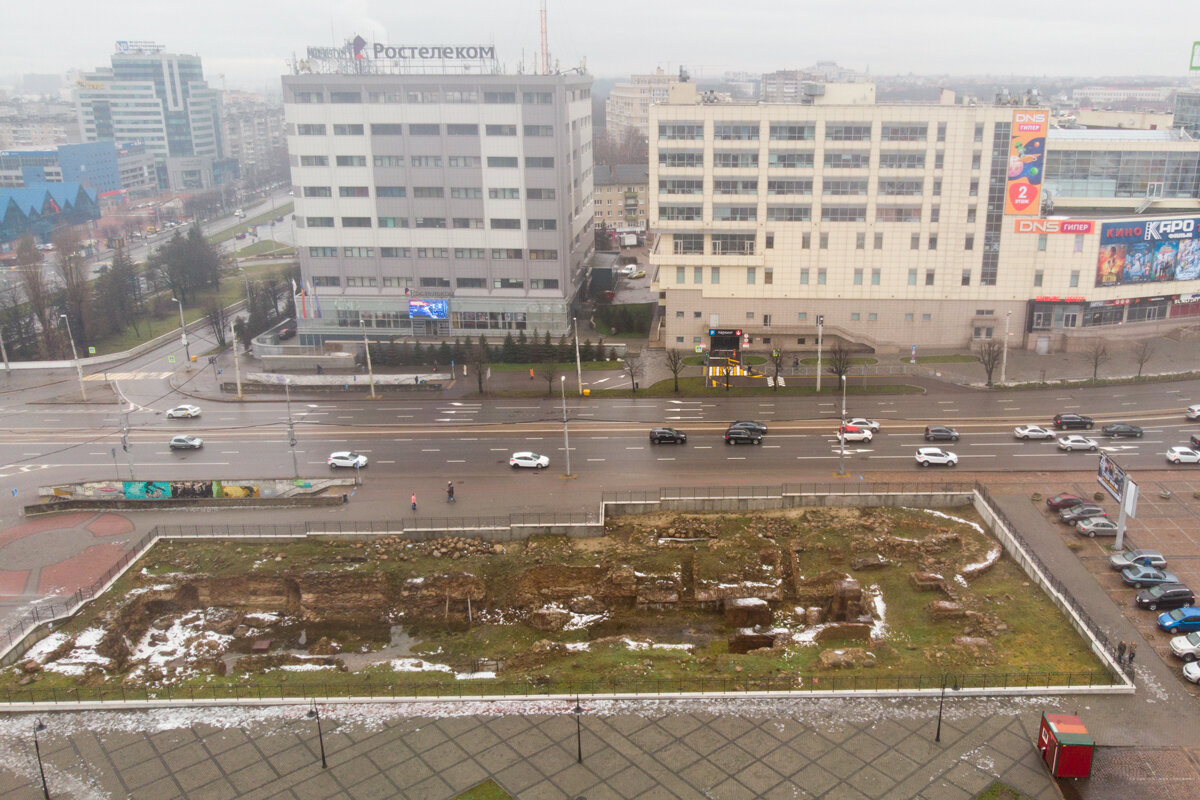 Остатки руин Королевского замка