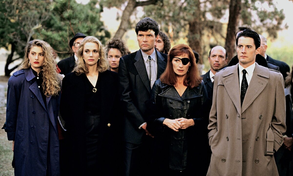 Кадры из сериала "Твин Пикс"