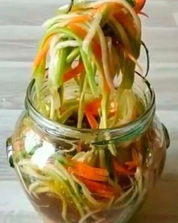 Салат из кабачков