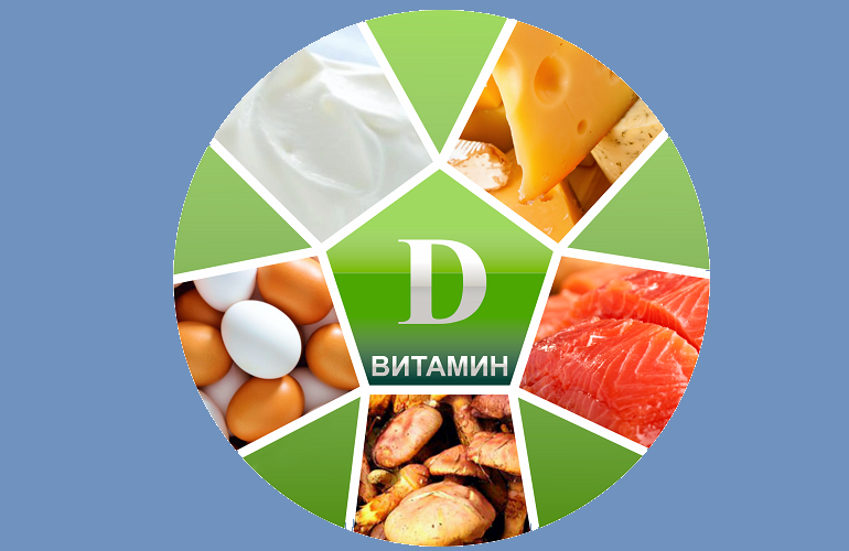 Продукты богатые вмитамином D