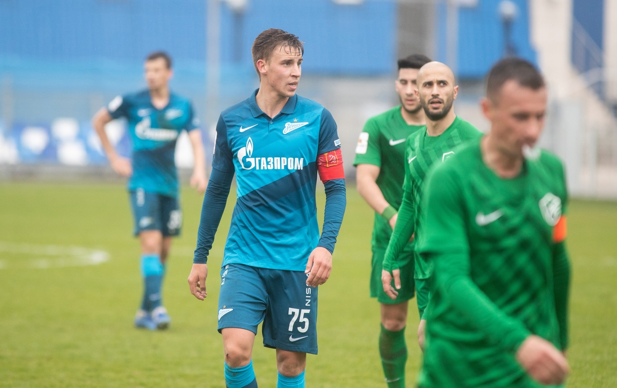 Матч Зенит-2-Олимп. Фото из группы ВК vk.com/zenit2