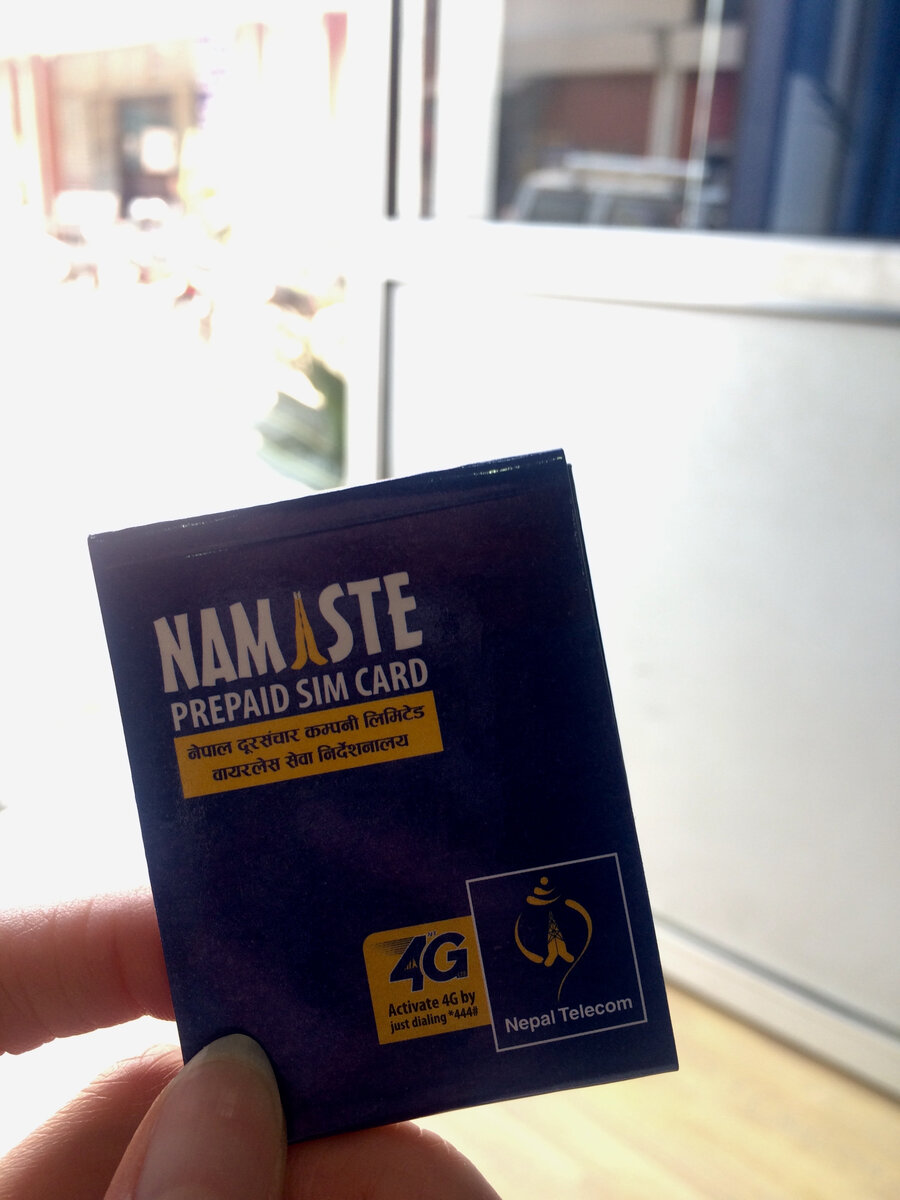                                            Сим-карта Nepal Telecom Namaste