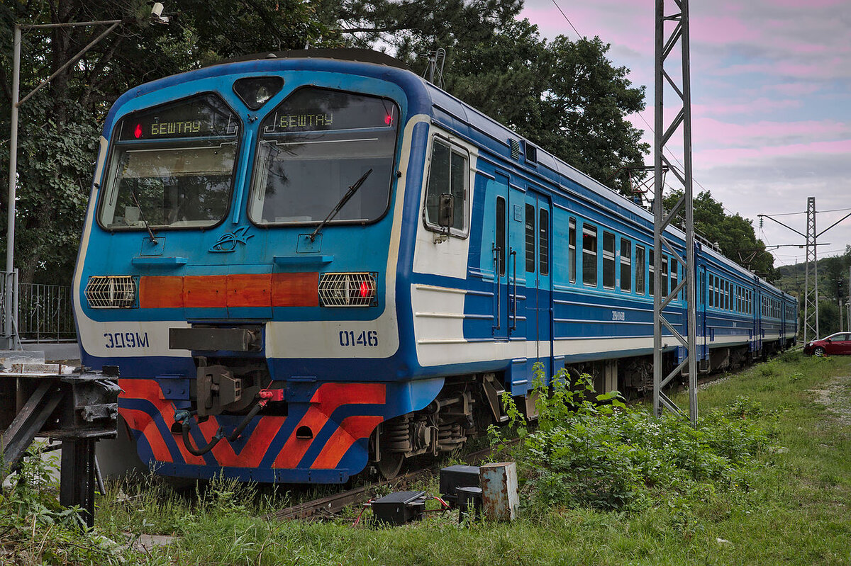 Электричка в Украине